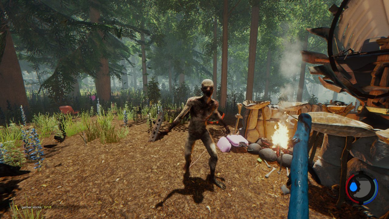 生存恐怖游戏《森林》4月底结束抢先体验阶段